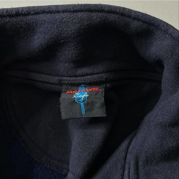 VTG Motown Sweatshirt 1/2 Zip USA Large - Picture 3 of 4